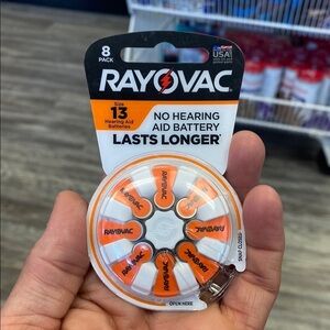 Rayovac Hearing Aid Batteries Size 13